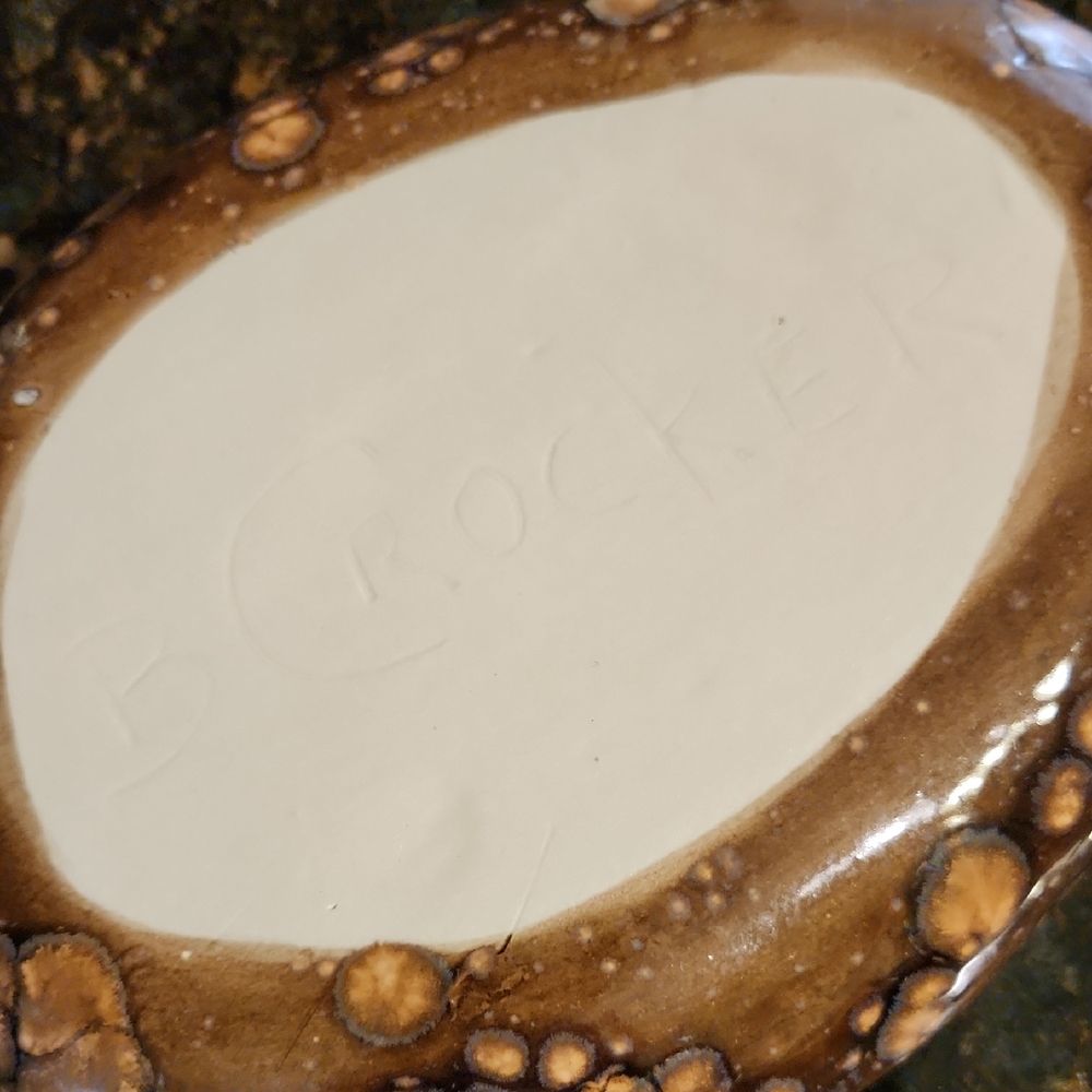 Handmade Owl Ceramic Dish Signed By Artist - Picture 5 of 5
